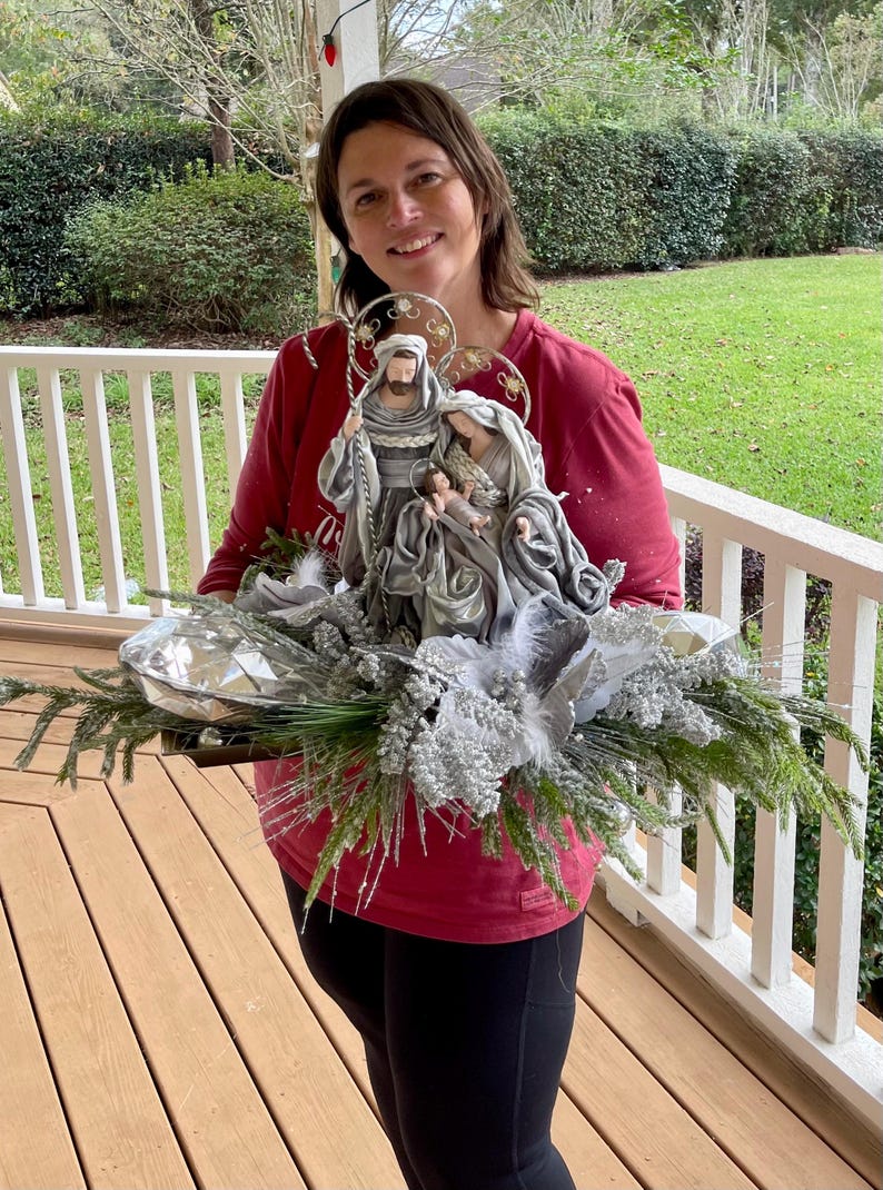 💖Beautiful Nativity Centerpiece for Christmas Decor