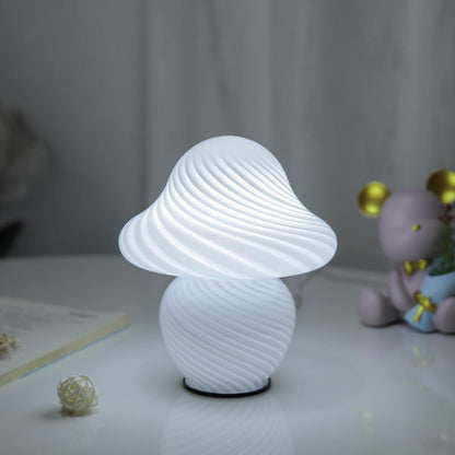 Ordinary Glass Mushroom Lamp