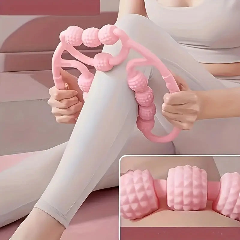 Multi-Wheel Leg Massager, Fitness Relaxer, Leg Massage Roller