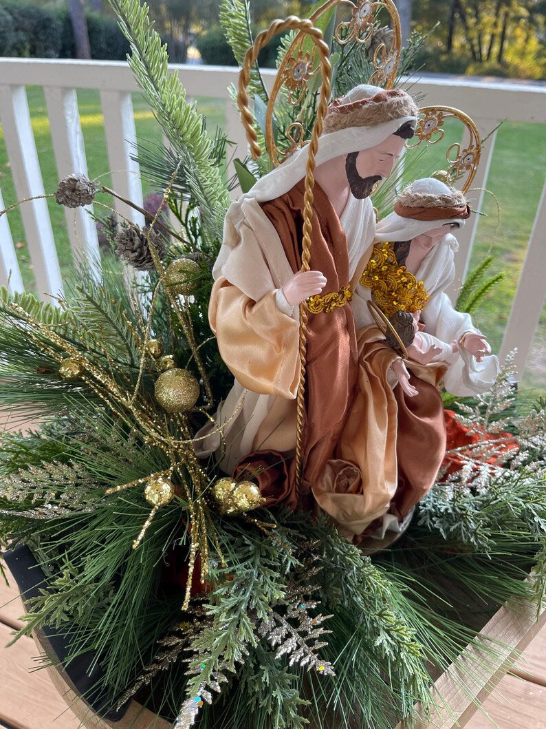 💖Beautiful Nativity Centerpiece for Christmas Decor