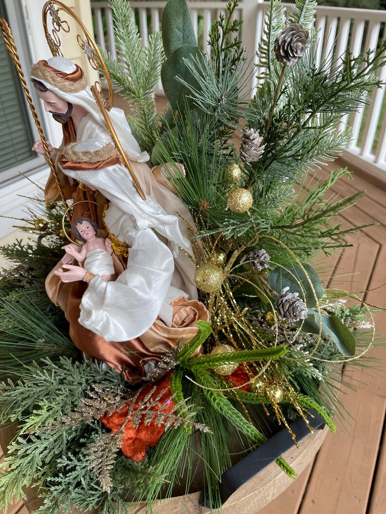 💖Beautiful Nativity Centerpiece for Christmas Decor