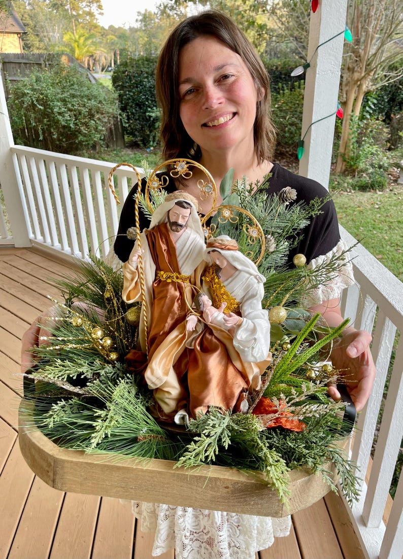 💖Beautiful Nativity Centerpiece for Christmas Decor